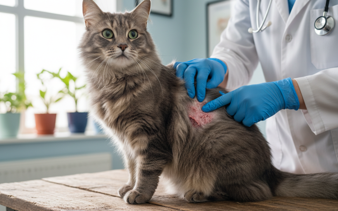 Podrażnienia skóry u kota spowodowane pogodą – Wszystko, co musisz o tym wiedzieć!