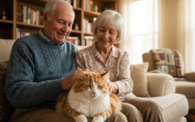 Przyjaźń kota z osobami starszymi – Wszystko, co musisz o tym wiedzieć!