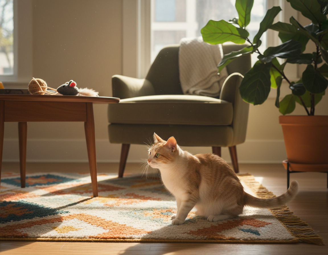 przystosowanie kota do nowych sytuacji