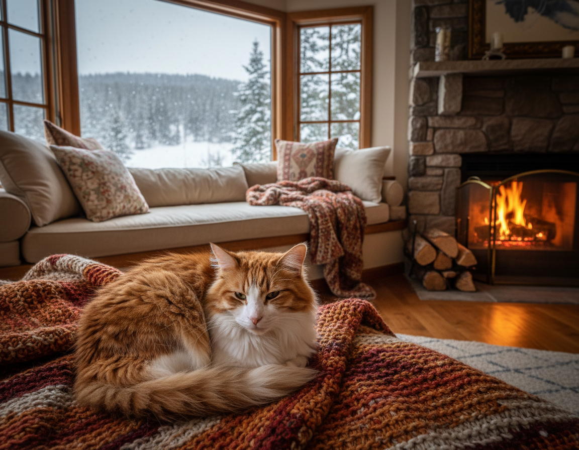 przystosowanie kota do zimna