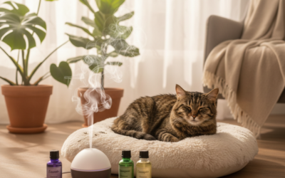 Redukcja stresu u kota za pomocą olejków eterycznych – Wszystko, co musisz o tym wiedzieć!
