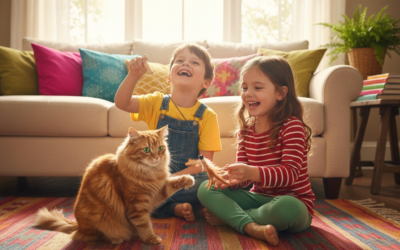 Relacja kota z dziećmi – Wszystko, co musisz o tym wiedzieć!