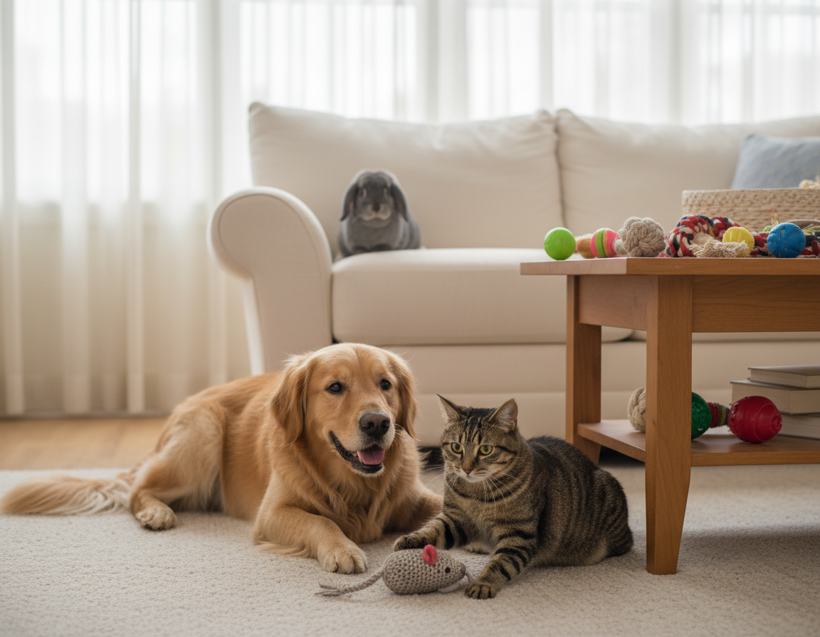 relacje kota z innymi zwierzętami domowymi
