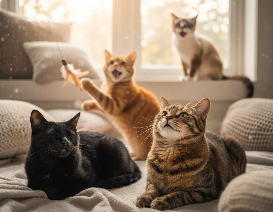 rodzaje miauczenia kota