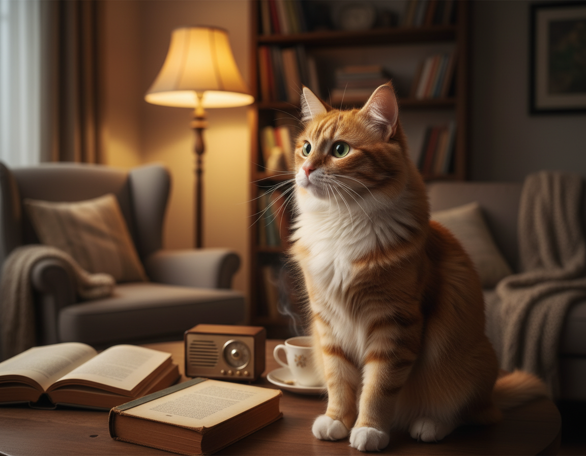 rozpoznawanie ludzkich głosów przez kota