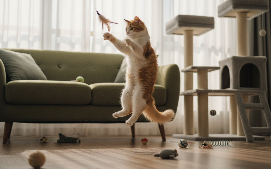 Rozwijanie zdolności skakania u kota – Wszystko, co musisz o tym wiedzieć!