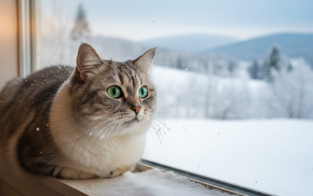 Zagrożenie przemarznięciem kota zimą – Wszystko, co musisz o tym wiedzieć!