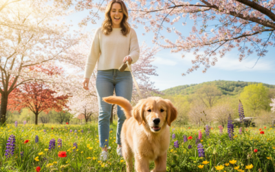 Magazyn Internetowy 23 Ze szczeniakiem na łono natury wiosną – podstawowe zasady