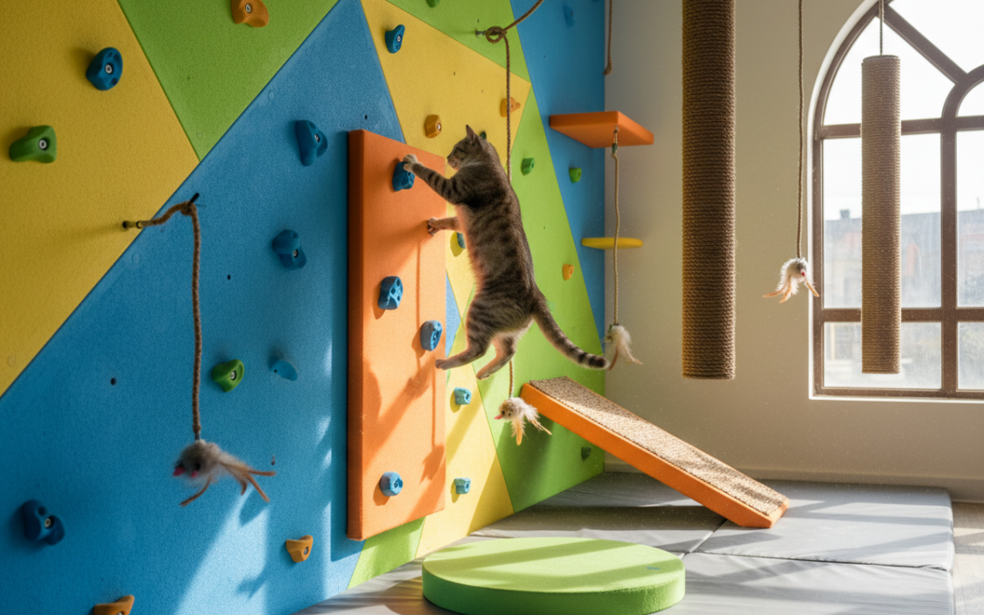 Trening na ścianie wspinaczkowej dla kota – Wszystko, co musisz o tym wiedzieć!