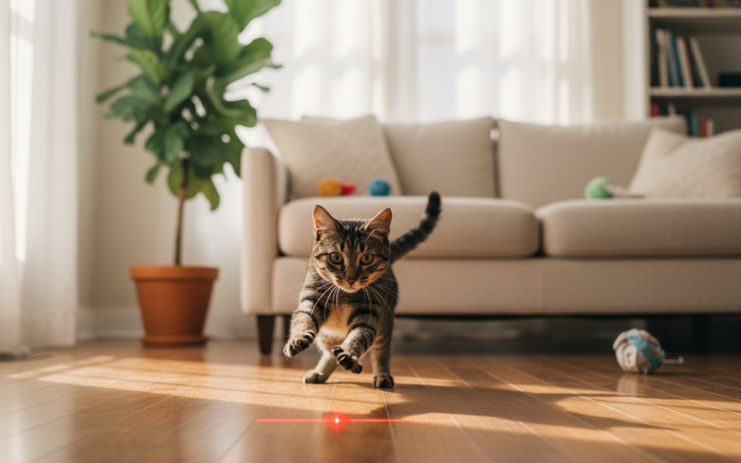 Trening ruchowy z laserem dla kota – Wszystko, co musisz o tym wiedzieć!