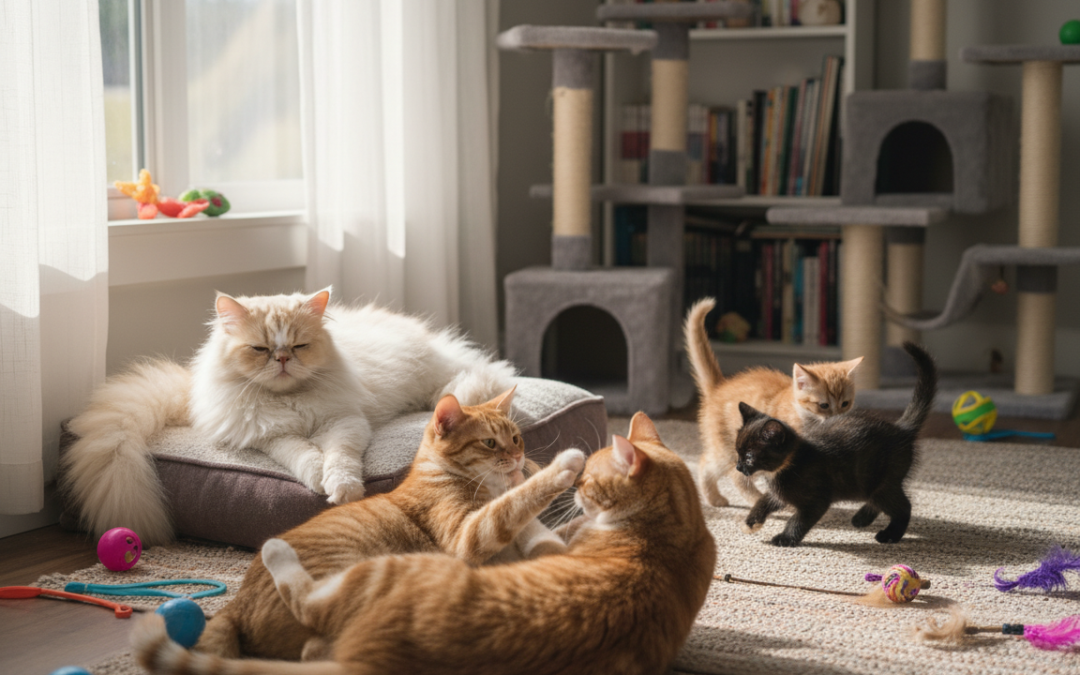 Typy towarzyskości u kotów – Wszystko, co musisz o tym wiedzieć!
