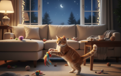 Wieczorna rutyna zabawy kota – Wszystko, co musisz o tym wiedzieć!