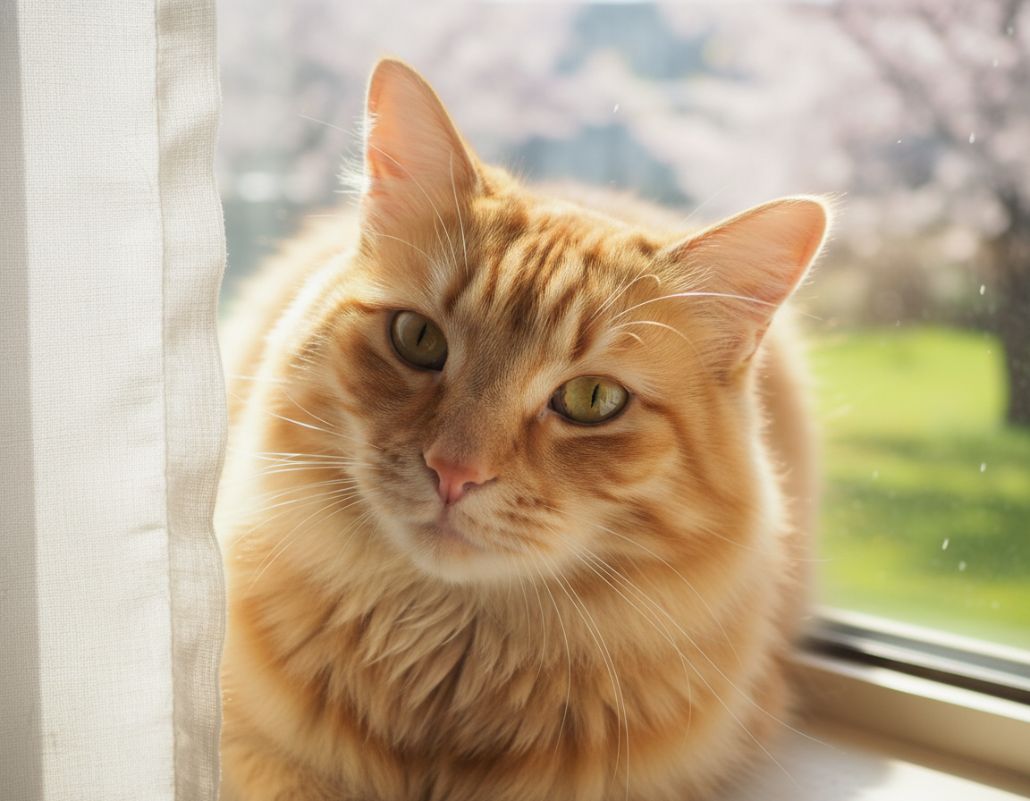 wiosenna alergia u kota