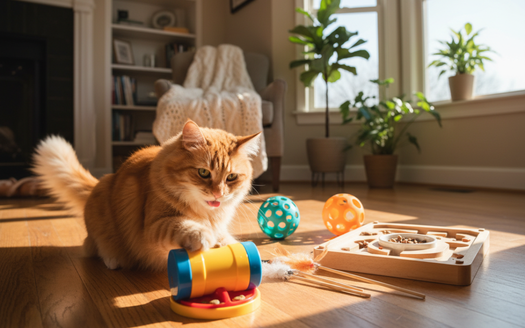 Zabawki rozwijające rozwiązywanie problemów u kota – Wszystko, co musisz o tym wiedzieć!