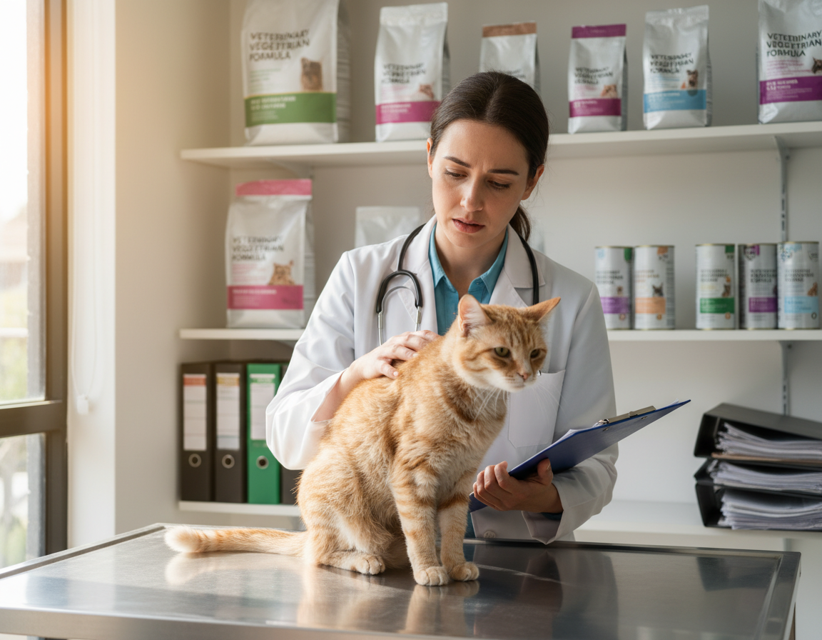 zagrożenia diety wegetariańskiej u kota