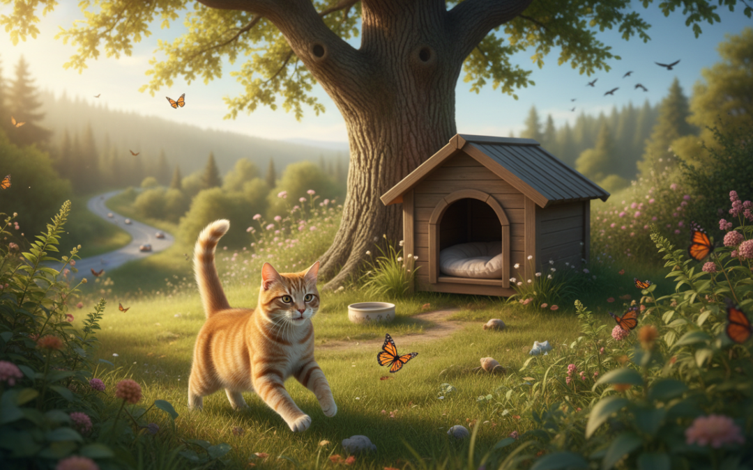 Zalety i wady życia kota na zewnątrz – Wszystko, co musisz o tym wiedzieć!