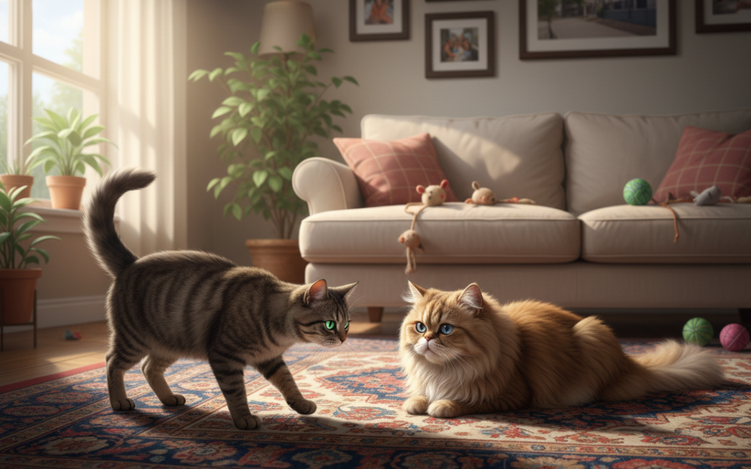 Zapoznawanie kota z nowym kotem – Wszystko, co musisz o tym wiedzieć!