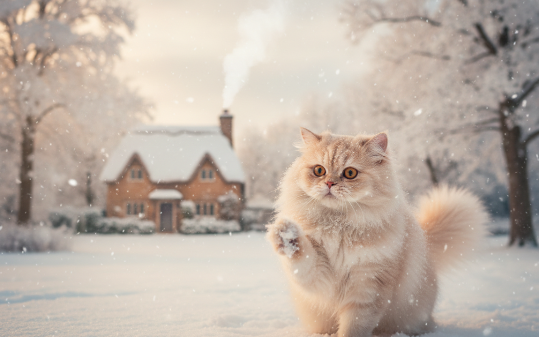 Zimowy tryb życia kota na zewnątrz – Wszystko, co musisz o tym wiedzieć!