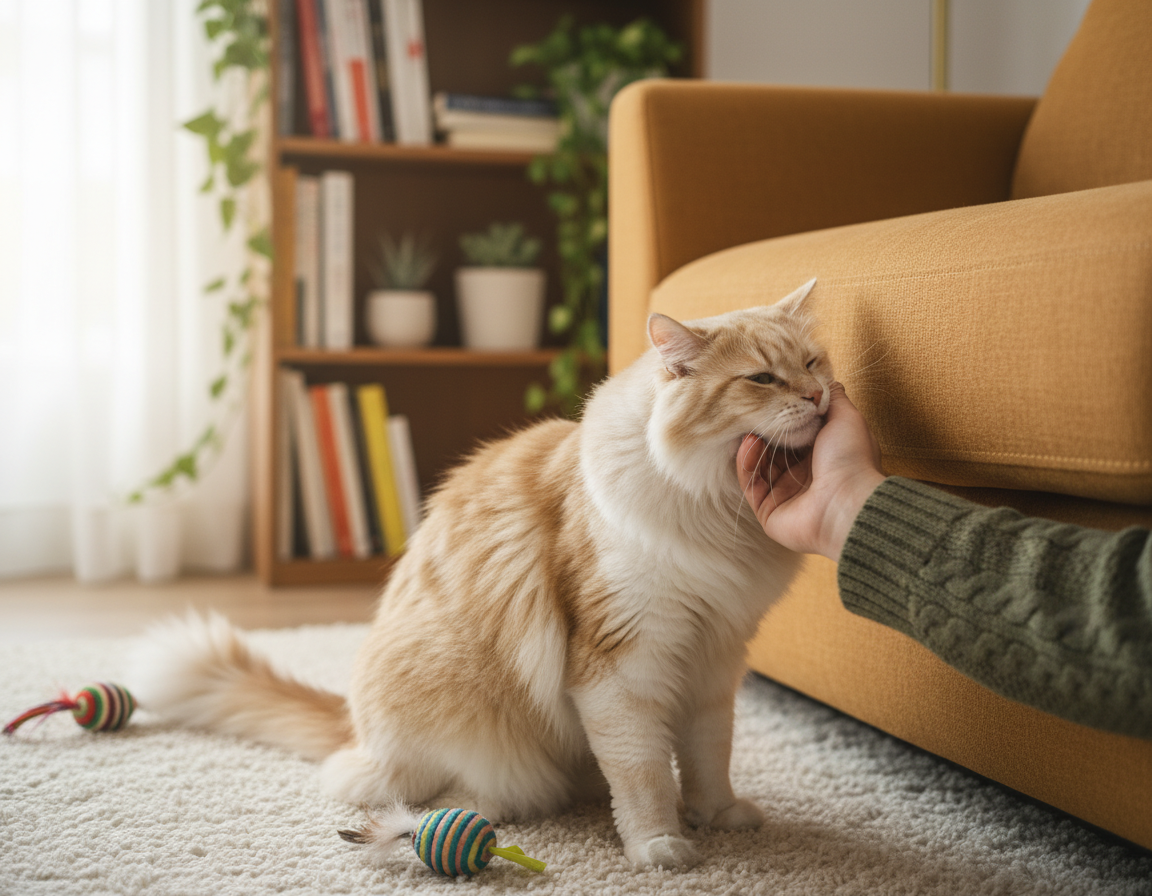 znaczenie ocierania się kota