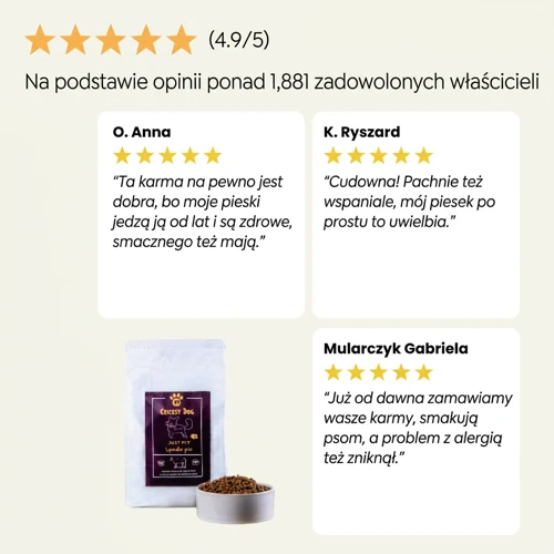 Hipoalergiczna sucha karma dla psów Juliet z wołowiną - „extra małe granulki” 6 Hipoalergiczna sucha karma dla psów Juliet z wołowiną - „extra małe granulki” - obrazek 6